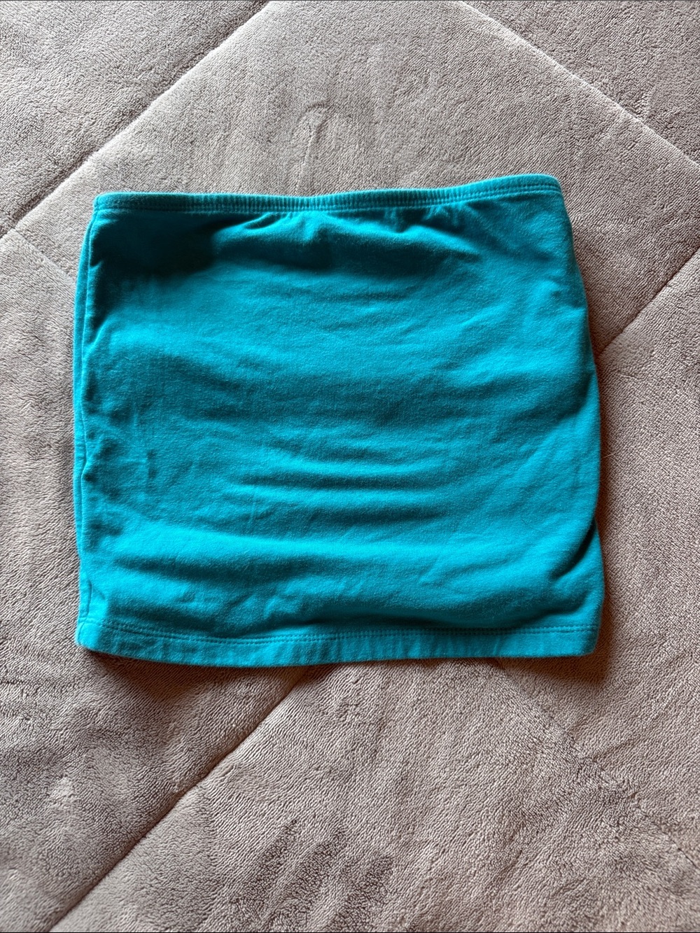 Old Navy Teal Tube Mini Skirt
